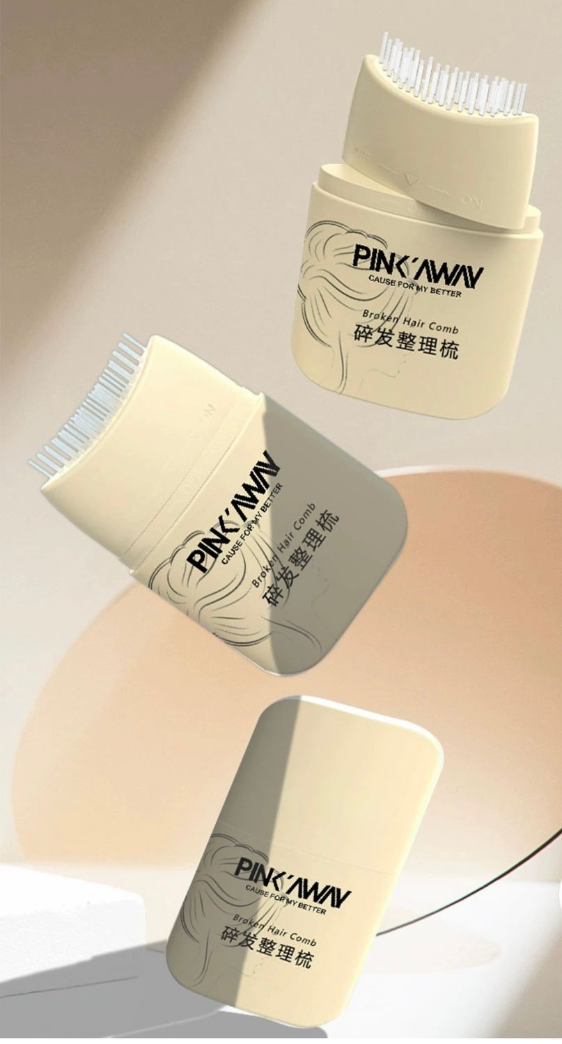 Comb the broken hair gel