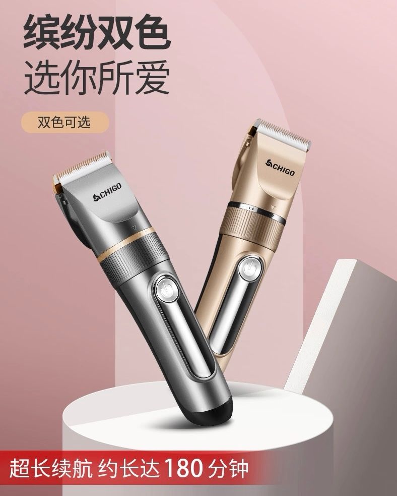 Electric hair clipper for hairdressing