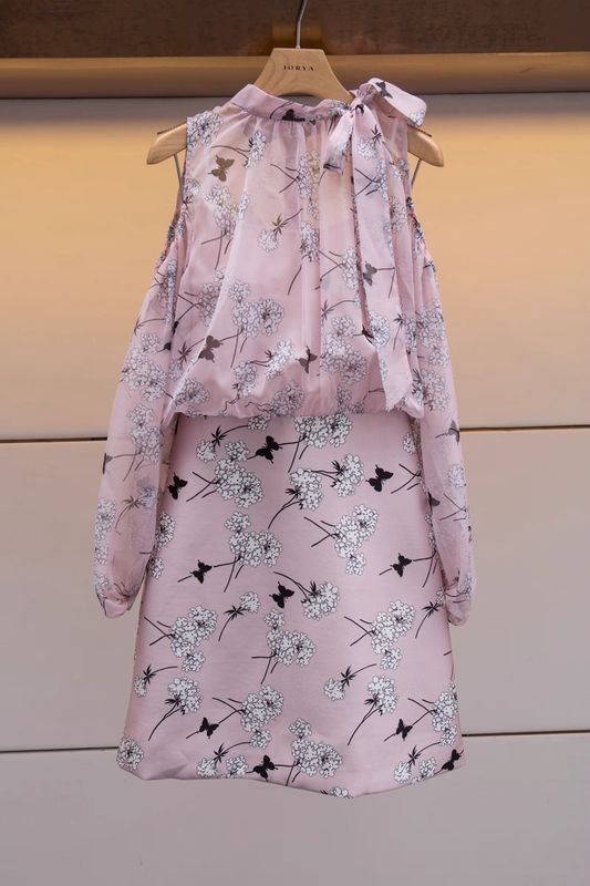 Sexy printed dress summer style