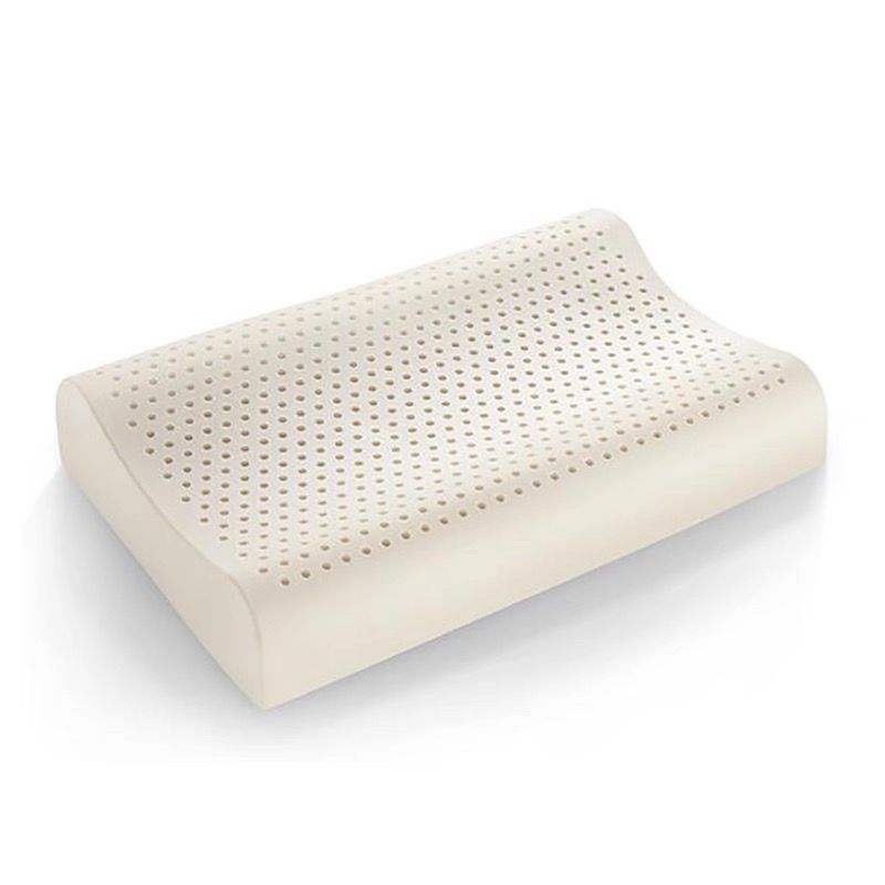 Silver ion neck protection latex pillow