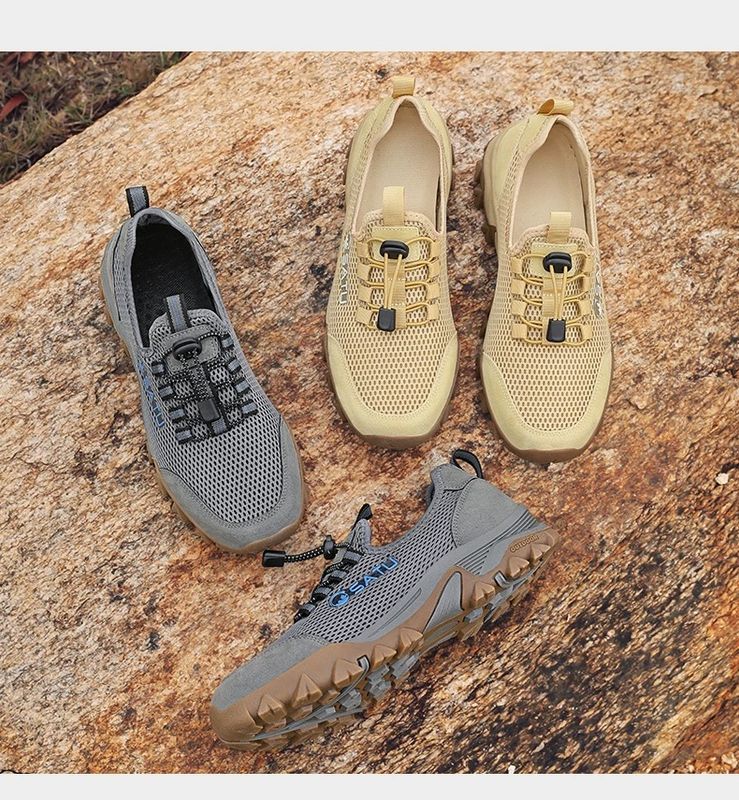 Men's breathable, widened and anti-slip sports mesh shoes