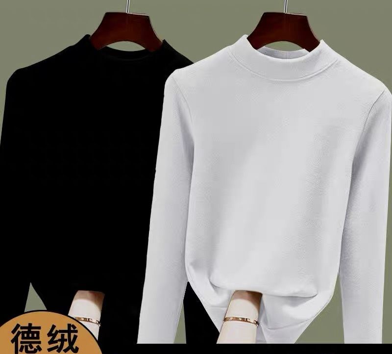 Women's Thermal shirt half high neck