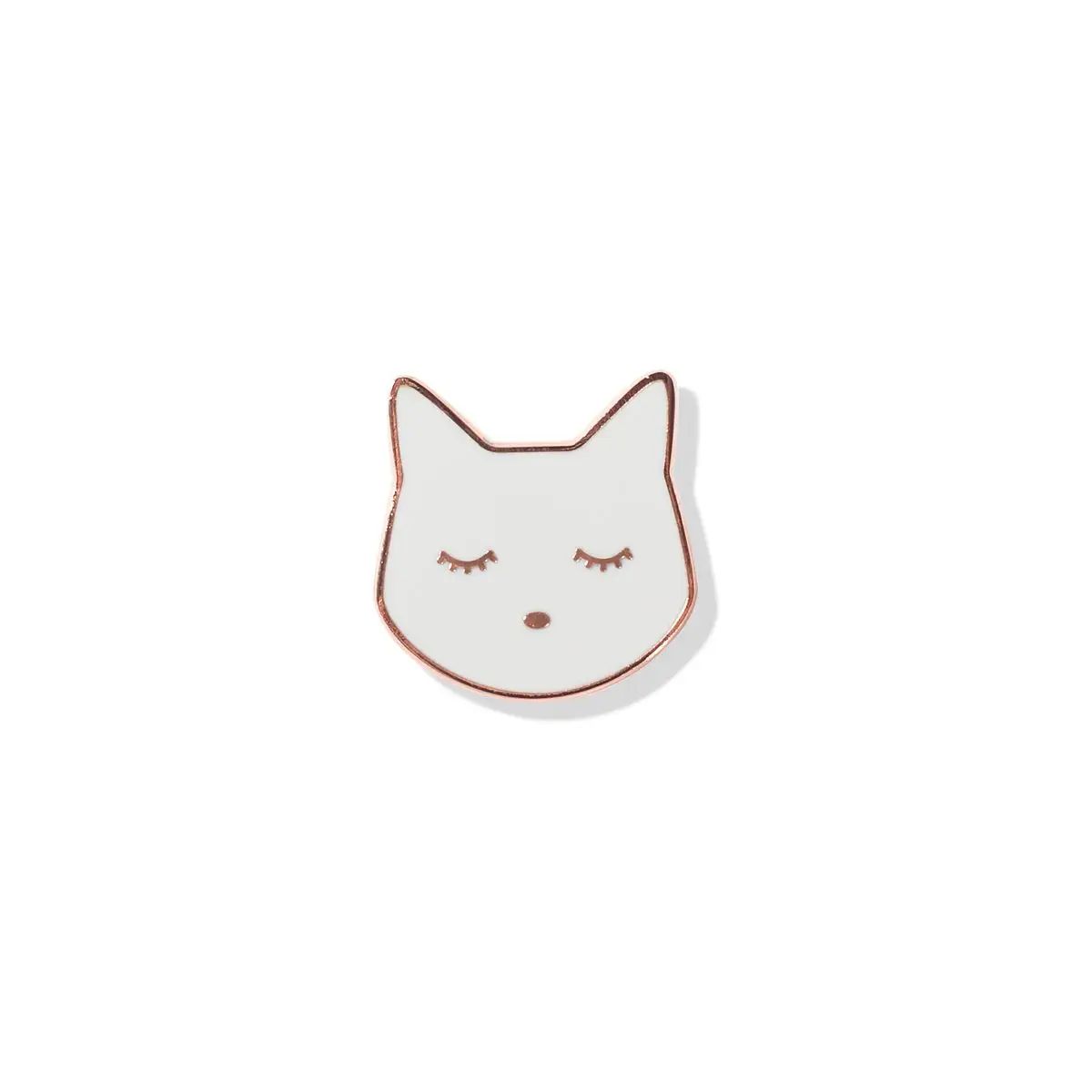 Enamel Pin, Design: Cat Head