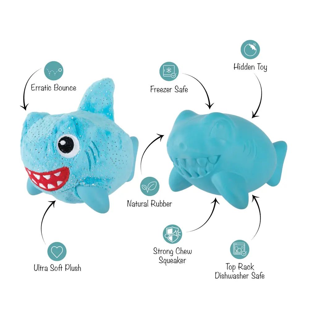 Out of the Blue - Plush/Rubber Dog Toy