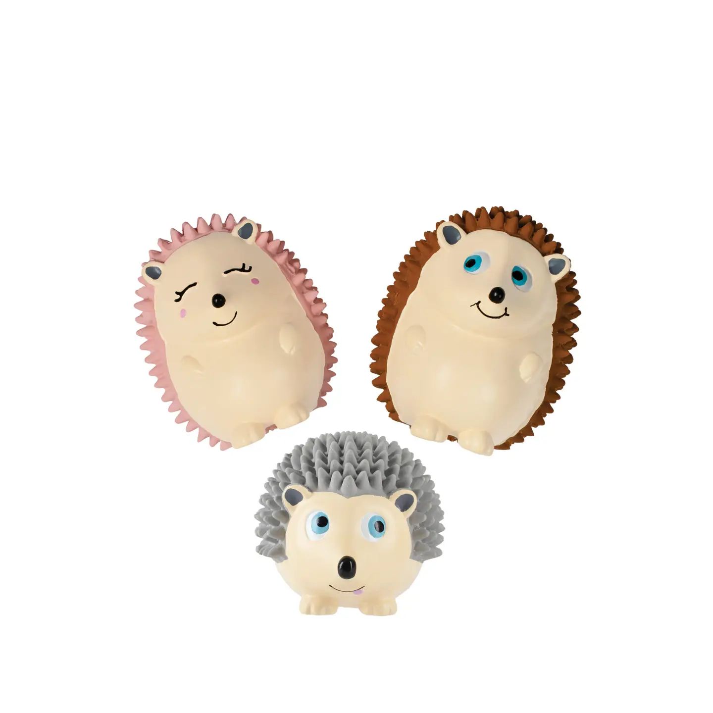 On A Roll - Set of 3 Latex Small Dog Toys