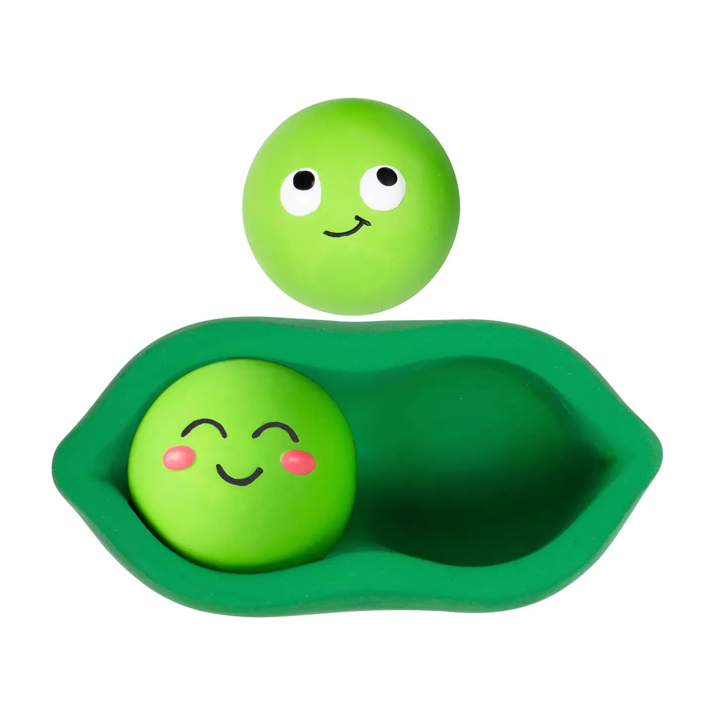 We Come In Peas - Latex Dog Toy