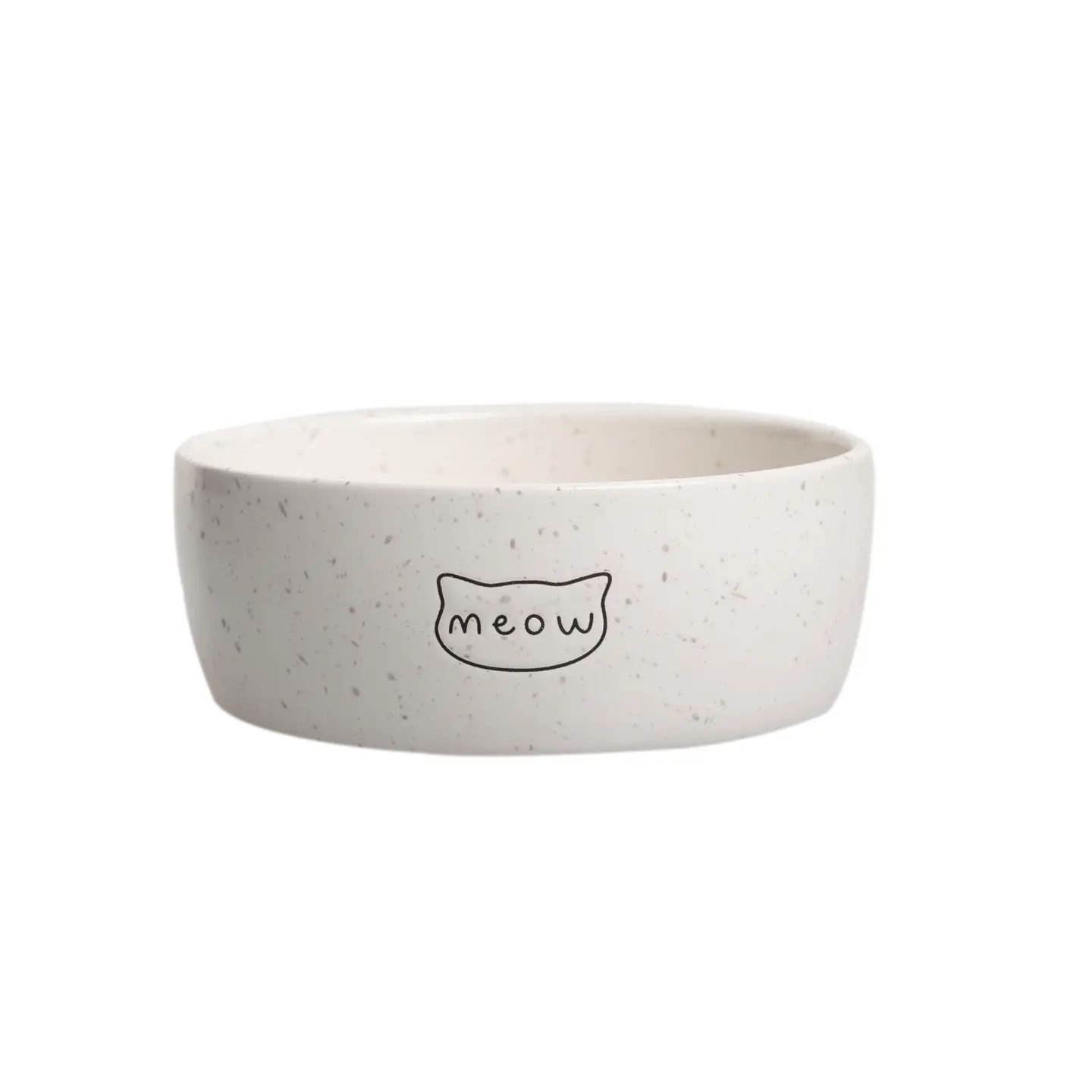 Small Speckled Cat Bowl