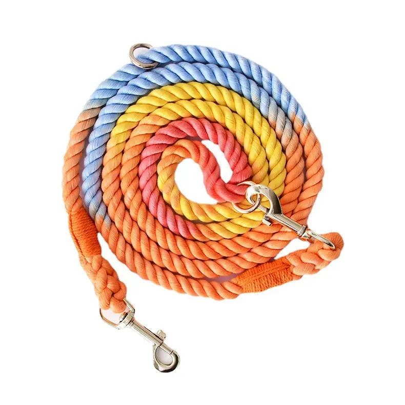 Loofie 7.6ft Handsfree Dog Leash - Rainbow
