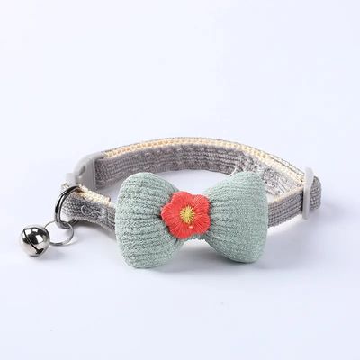 Mokka - Adjustable Bow Tie Cat Collar