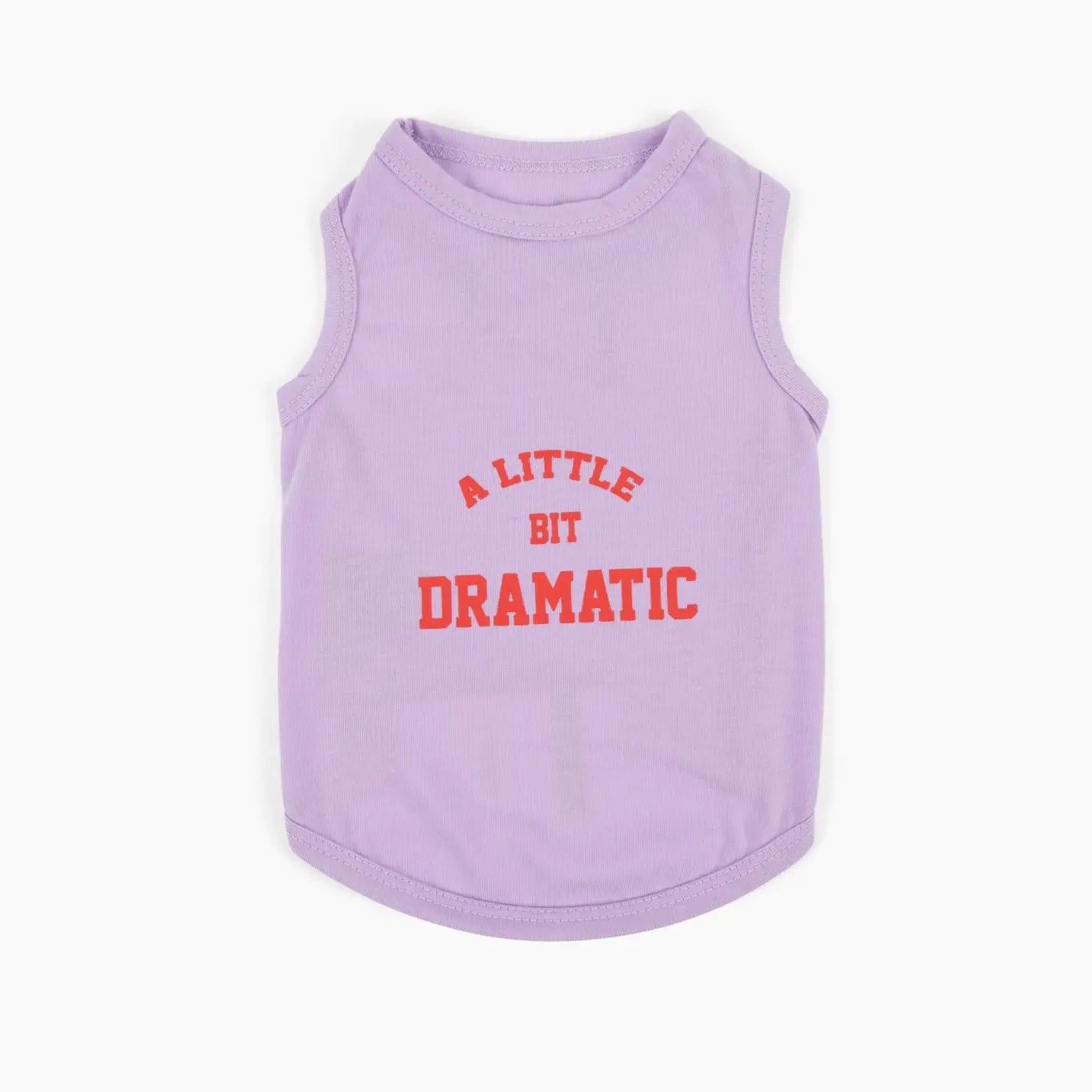 &quot;A Little Bit Dramatic&quot; Dog Shirt