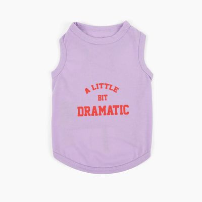 &quot;A Little Bit Dramatic&quot; Dog Shirt