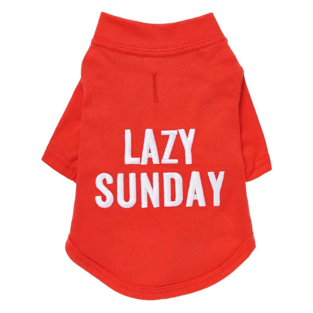 &quot;Lazy Sunday&quot; Dog Shirt, Size: Small