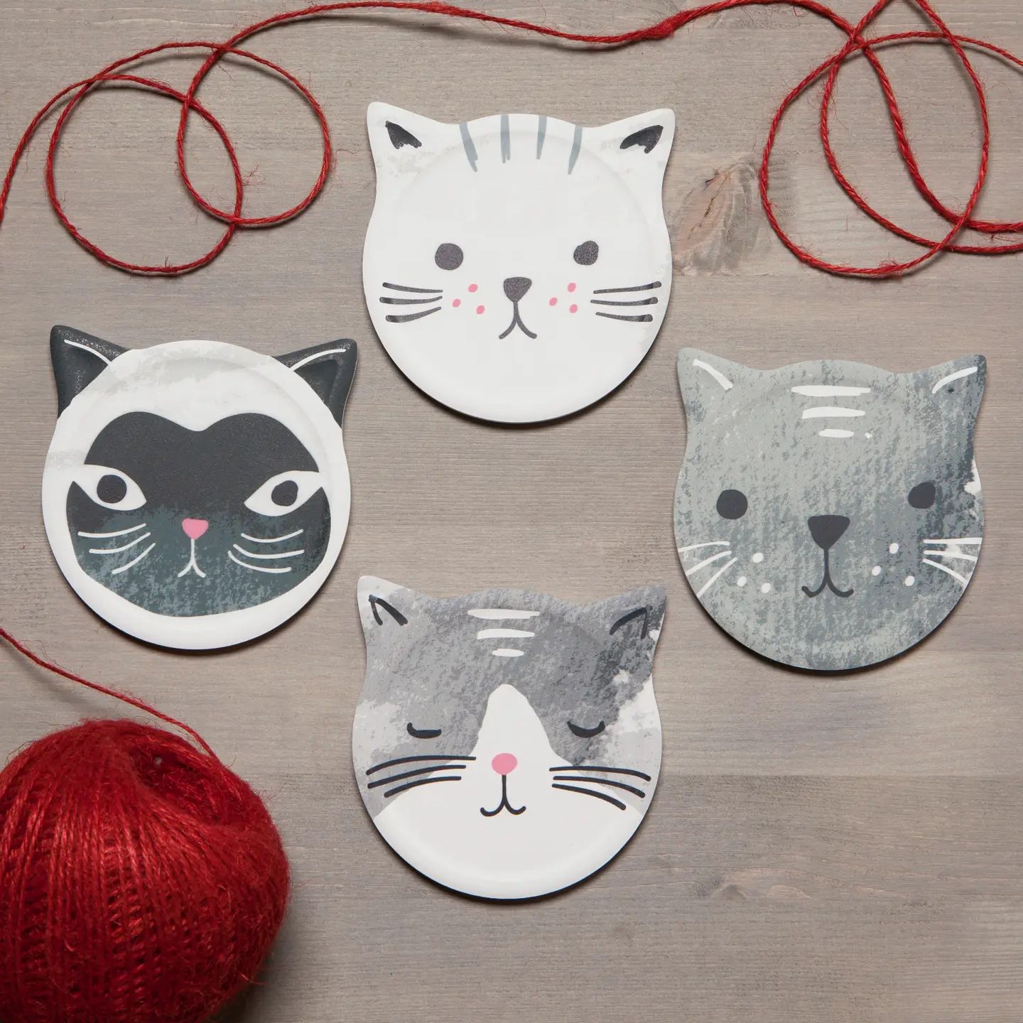 Cats Meow - Set of 4 Coasters