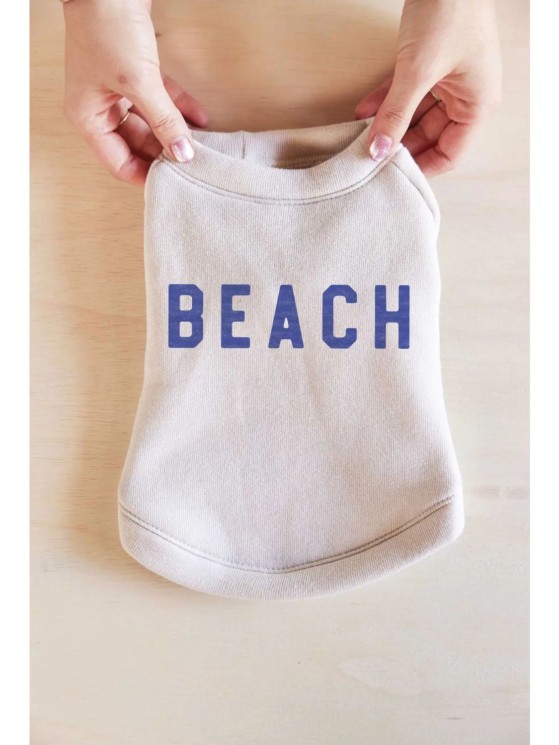 Beach - Pet Sweatshirt, Size: X-Small