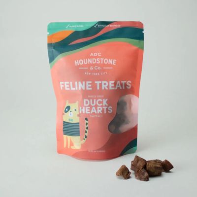 Duck Heart Freeze Dried Cat Treats