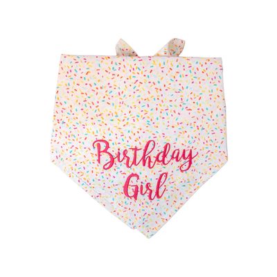 Birthday Girl Sprinkles - Dog Bandana