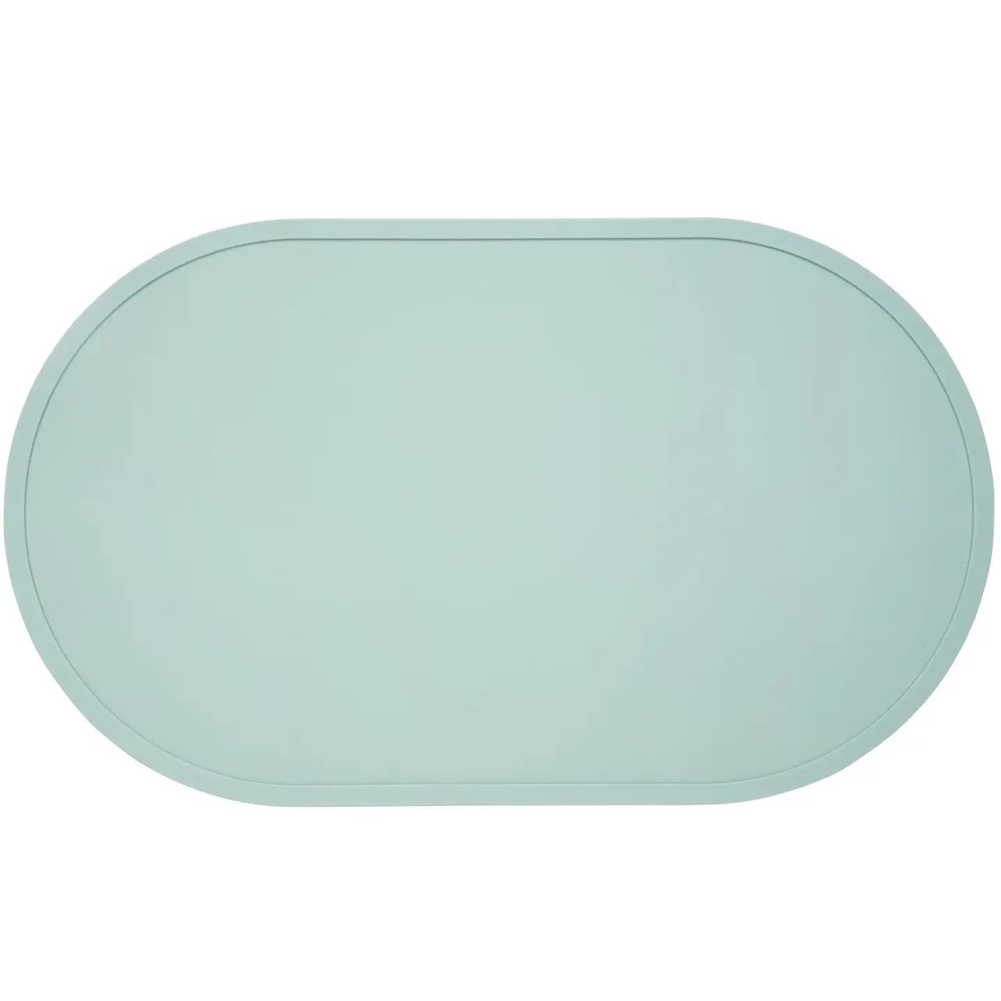 Silicone Placemat, Design: Blue Oval