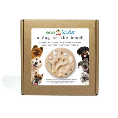 A Dog at the Beach - Paw Mold