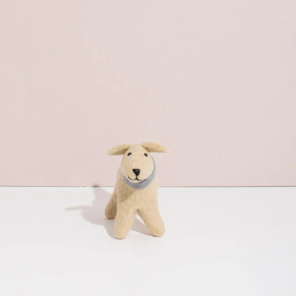Hand Felted Golden Retriever, Size: Small