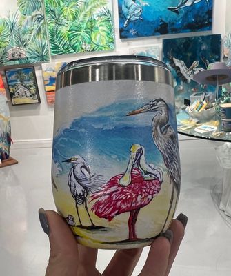 Birders Dream - 12 oz Stainless Steel Tumbler
