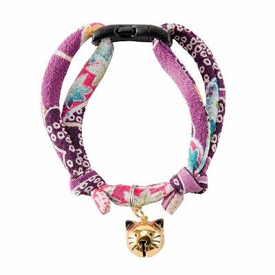 Chirimen Hanabi Fireworks Cat Collar