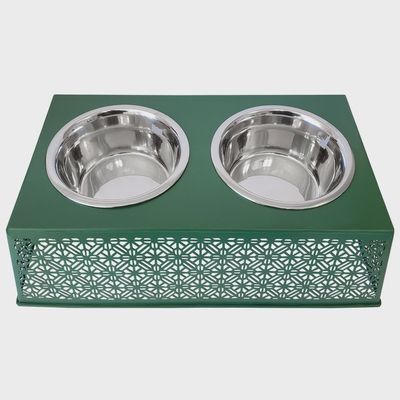 Eco-Friendly Elevated Country Dog Feeder