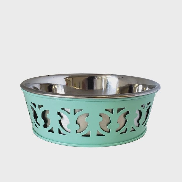 Eco-Friendly Stainless Steel Farmhouse Dog Bowl