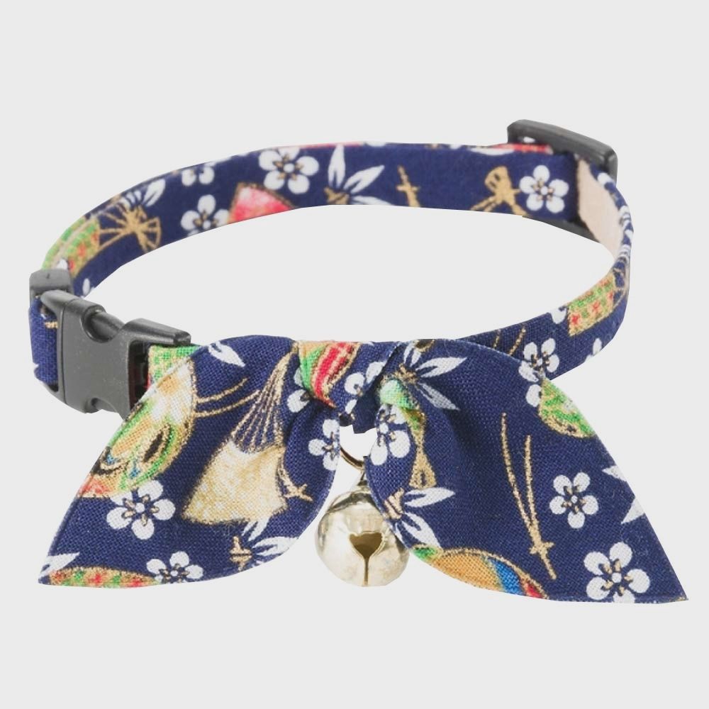 Kimono Ribbon Cat Collar