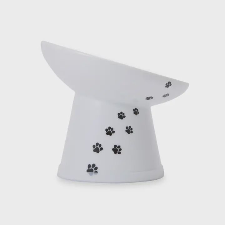 Tilted Stress Free Raised Food Bowl