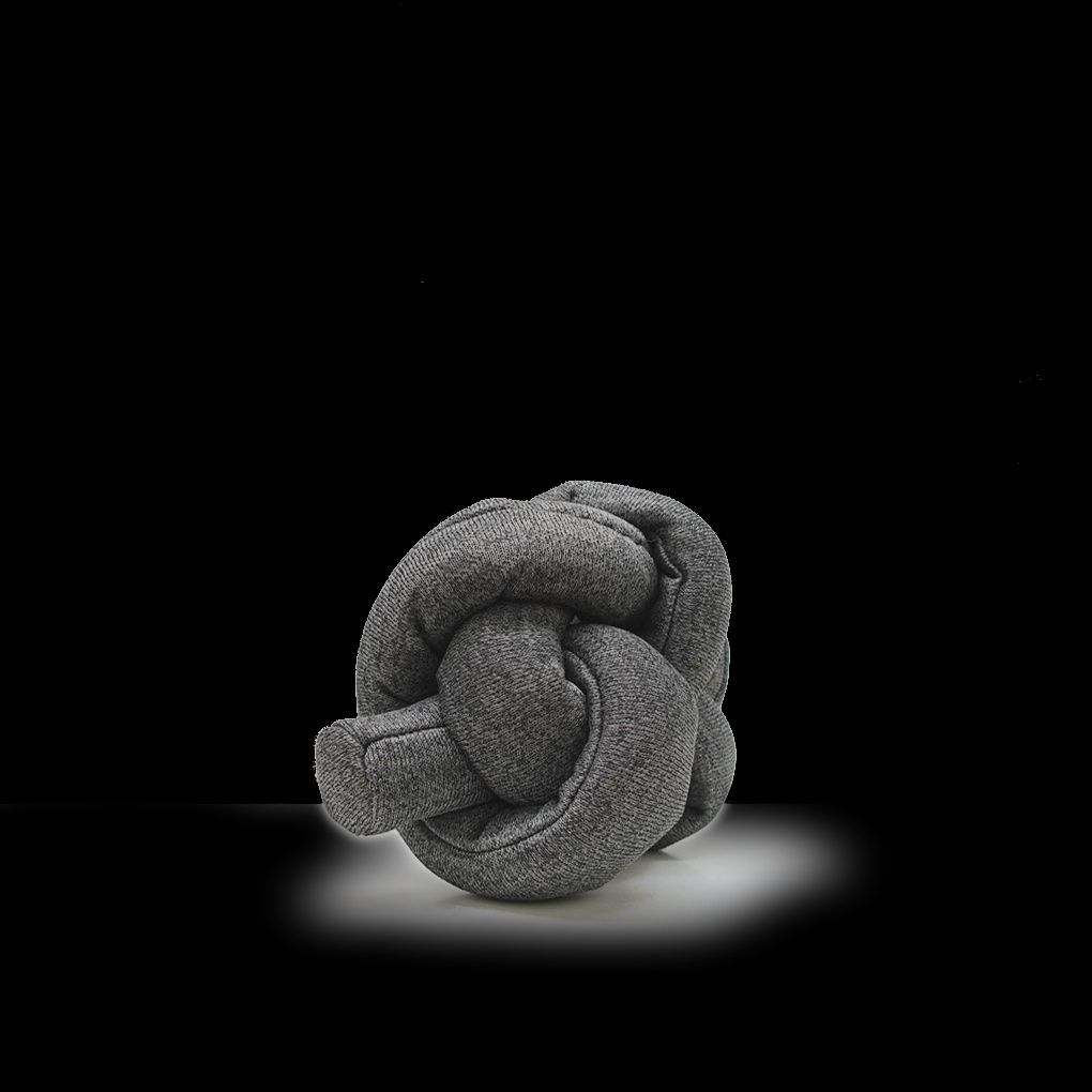 Nou Charcoal with Crinkle Clusters Enrichment Dog Toy