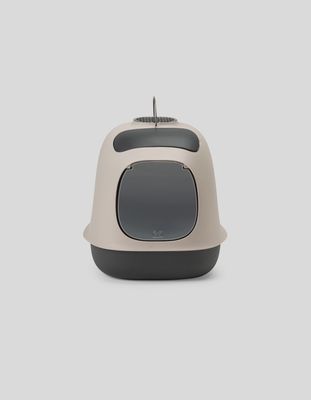 Designer Covered Litter Box with Filter and Cleaning Accessories