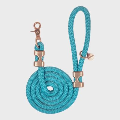 5 ft Ice Blue Rope Dog Leash