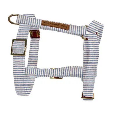 Lake Blue Stripe Harness