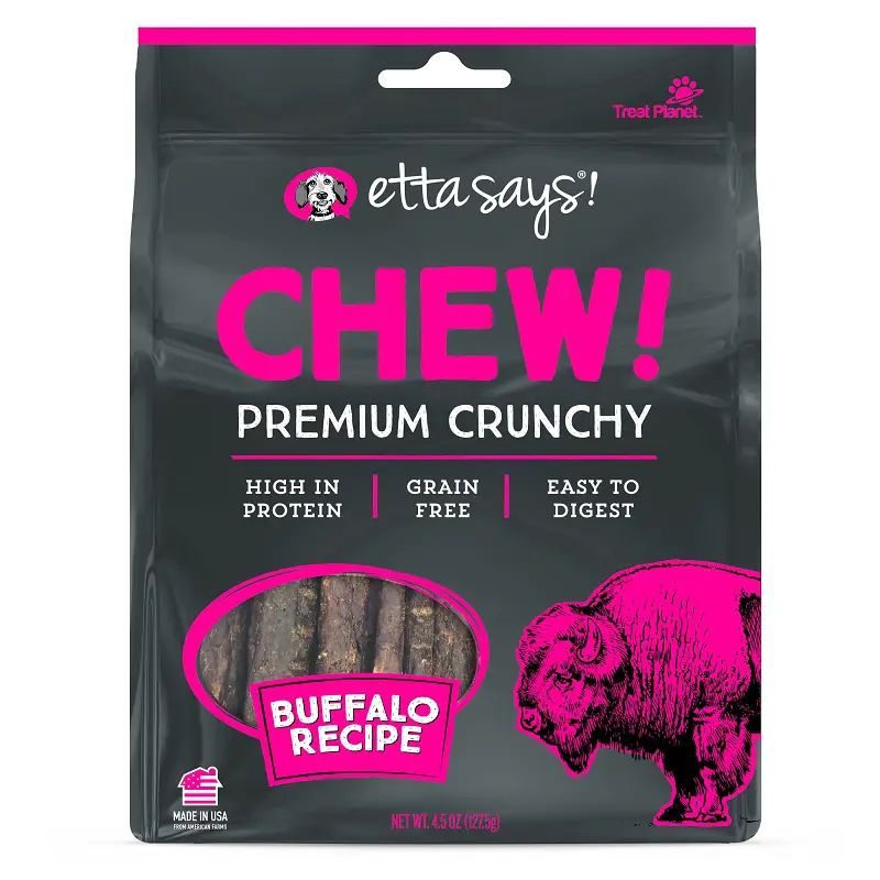 Etta Says Chew Buffalo Dog Chew 4.5oz