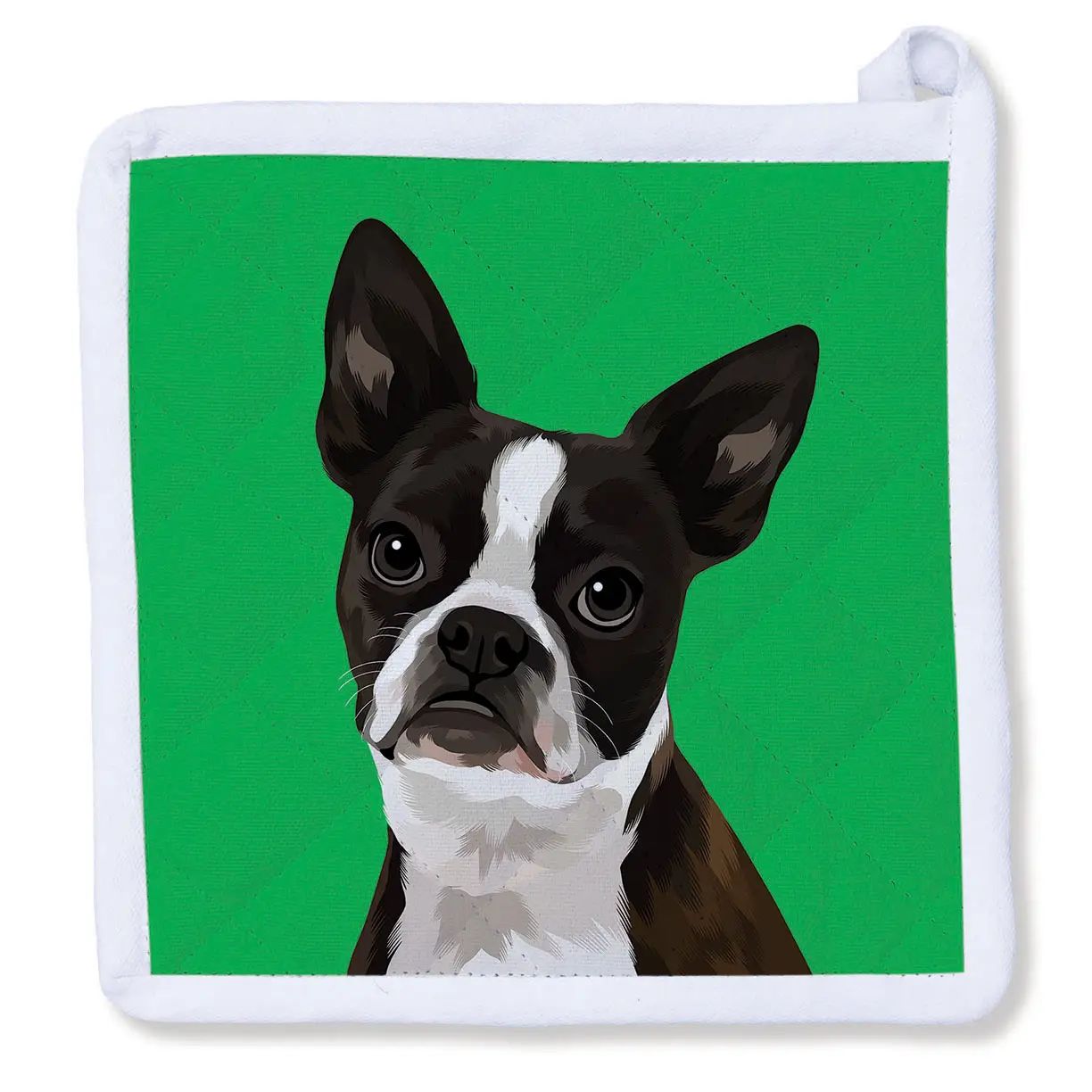 Boston Terrier Potholder