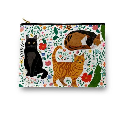Garden of Cats - Cosmetic Bag