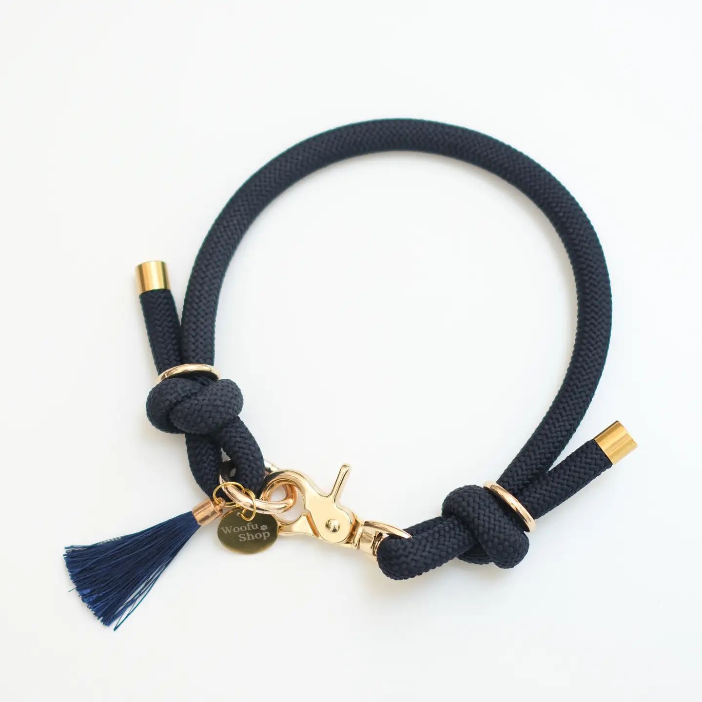 Rope Collar - Navy Blue