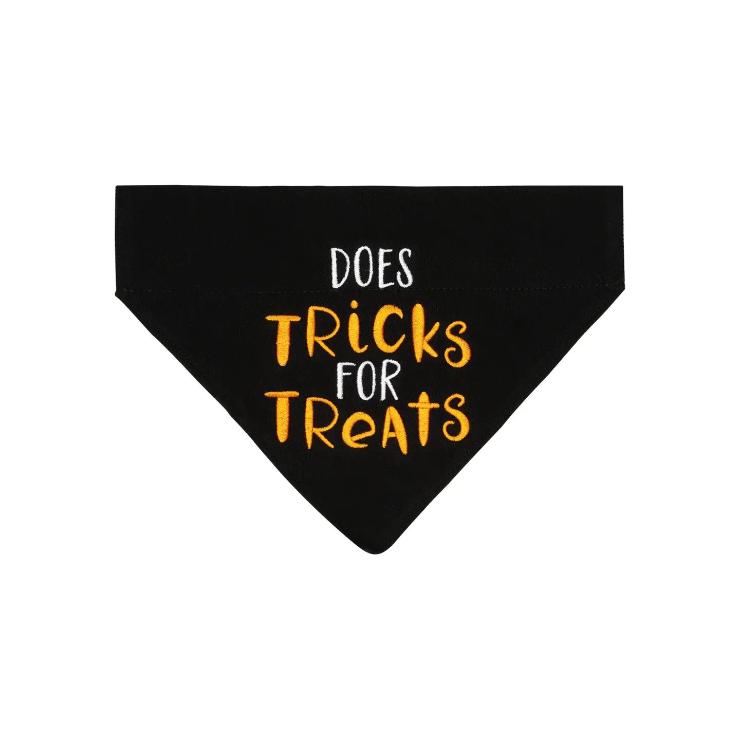 Tricks for Treats Halloween Dog Bandana
