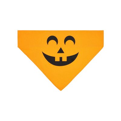 Pumpkin Halloween Dog Bandana