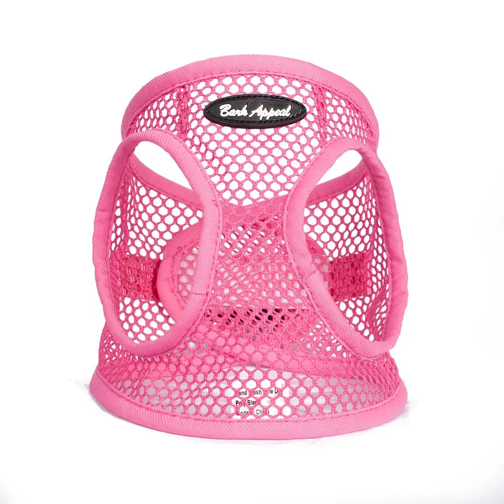 Netted Step in Harness - Pink