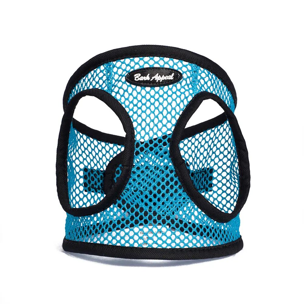Netted Step in Harness - Turquoise