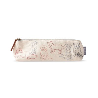 Thoughtful Dogs Pencil Pouch