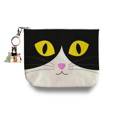 Tuxedo Cat Toiletry Pouch