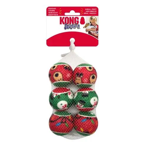 Kong Holiday Squeakair Balls