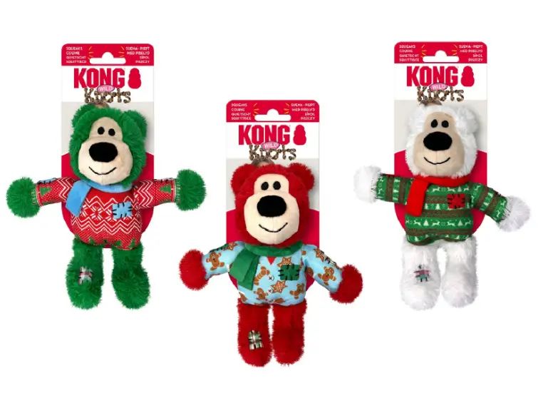 Kong Holiday Wild Knots Bear