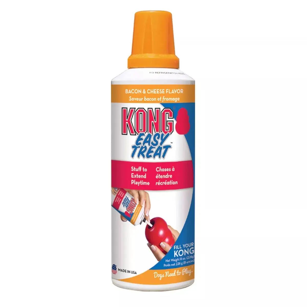 Kong Easy Treat Bacon and Cheese 8oz Can