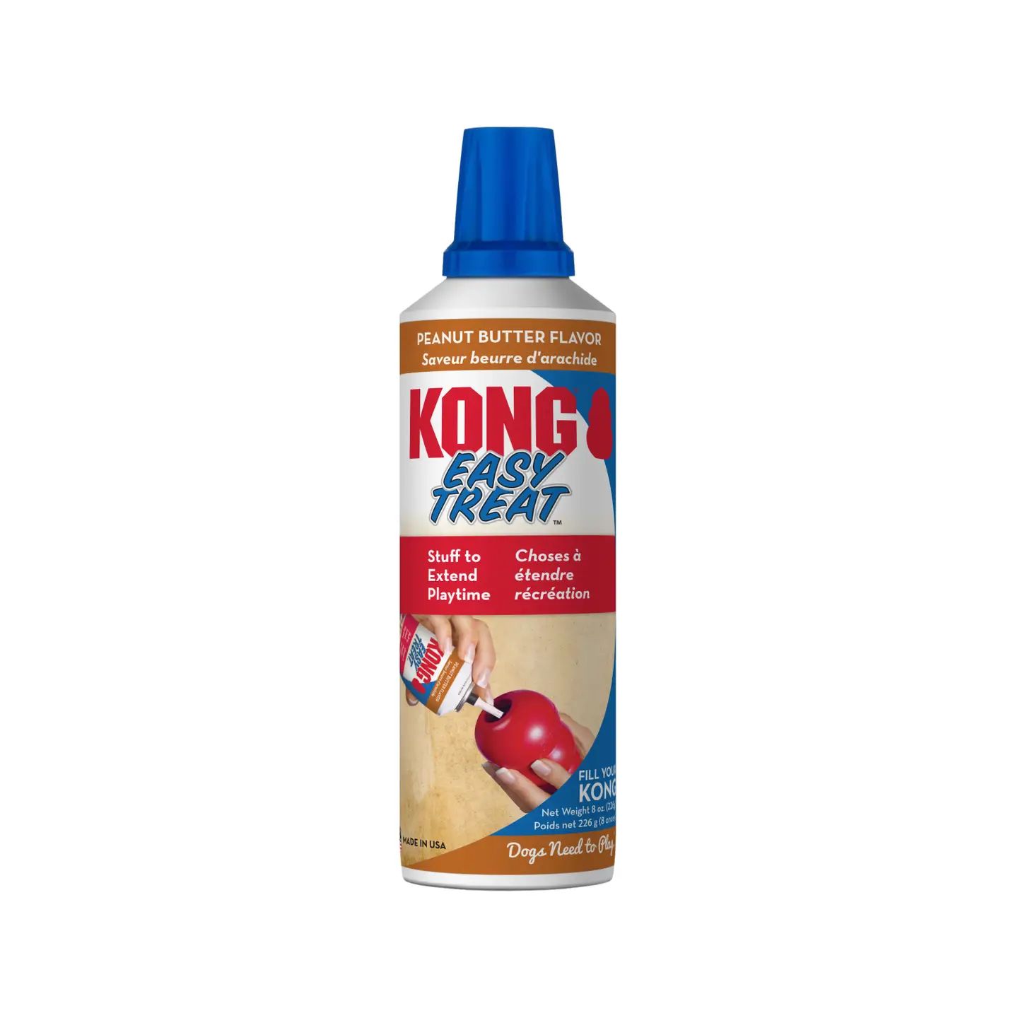 Kong Easy Treat Peanut Butter 8oz Can