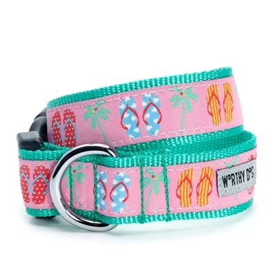 Pink Flip Flops Collar