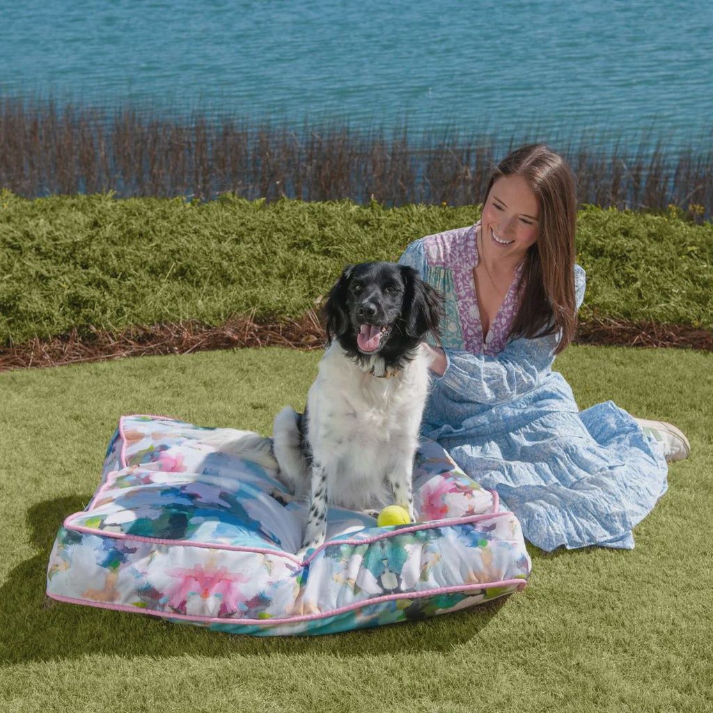 Pink-Brooks Avenue Dog Bed