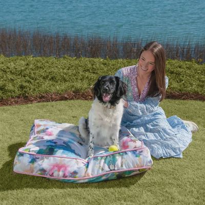Pink-Brooks Avenue Dog Bed